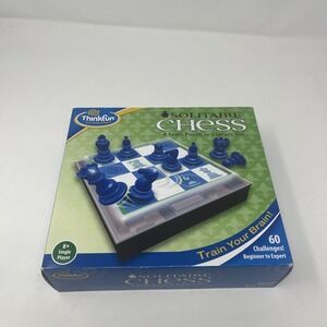 Thinkfun 2010 Solitaire Chess Strategic Skill Building - NEW & FACTORY SEALED!